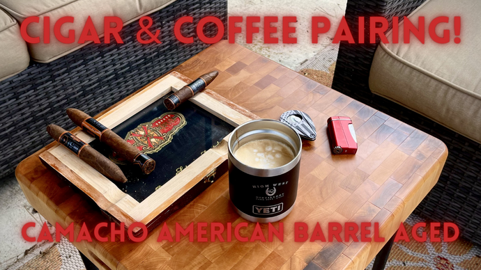 How to Pair Coffee and Cigars! Camacho American Barrel Aged & Moka Pot Espresso